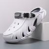 Men Closed Toe Clog Sandals Summer Outdoor Beach Slip On EVA Garden Shoes Non Slip Comfort 40-45 for Outdoor Walking Travel