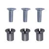 DIY Speakers Open Reel Tape Screws Metal Material Male And Female Screws