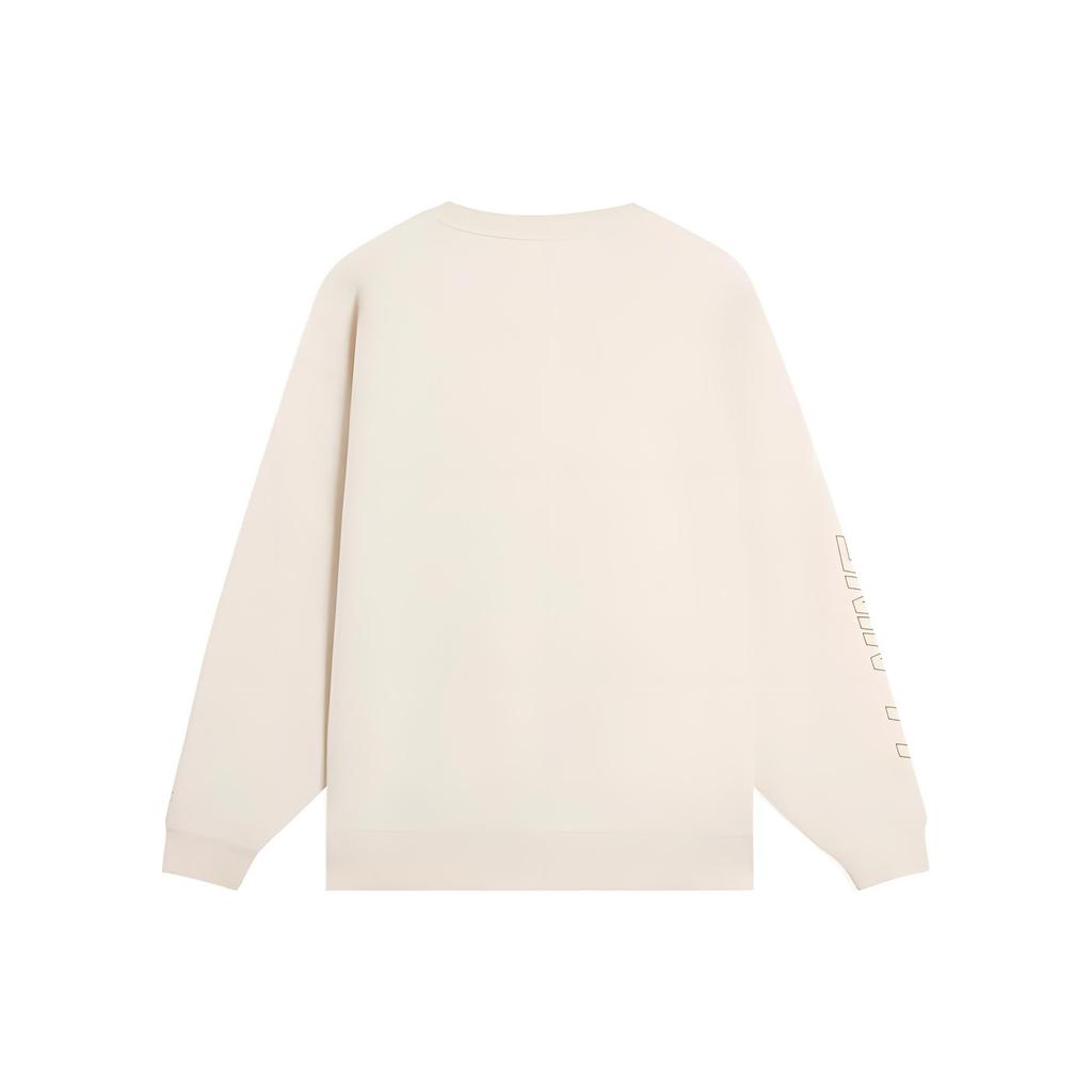 Li Ning Sports Life Collection Sweatshirt Unisex Swan White AWDSB25-5