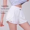 Women's Yoga Shorts, Quick-Dry, Breathable, Loose Fit, Anti-Exposure, Ideal for Spring/Summer Outdoor and Running Activities