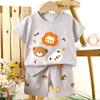 2pcs/set Children's Sets Kids Clothes Boys Girls T-shirt Shorts Summer Cotton Short Sleeve Baby Children Clothing Toddler Suit