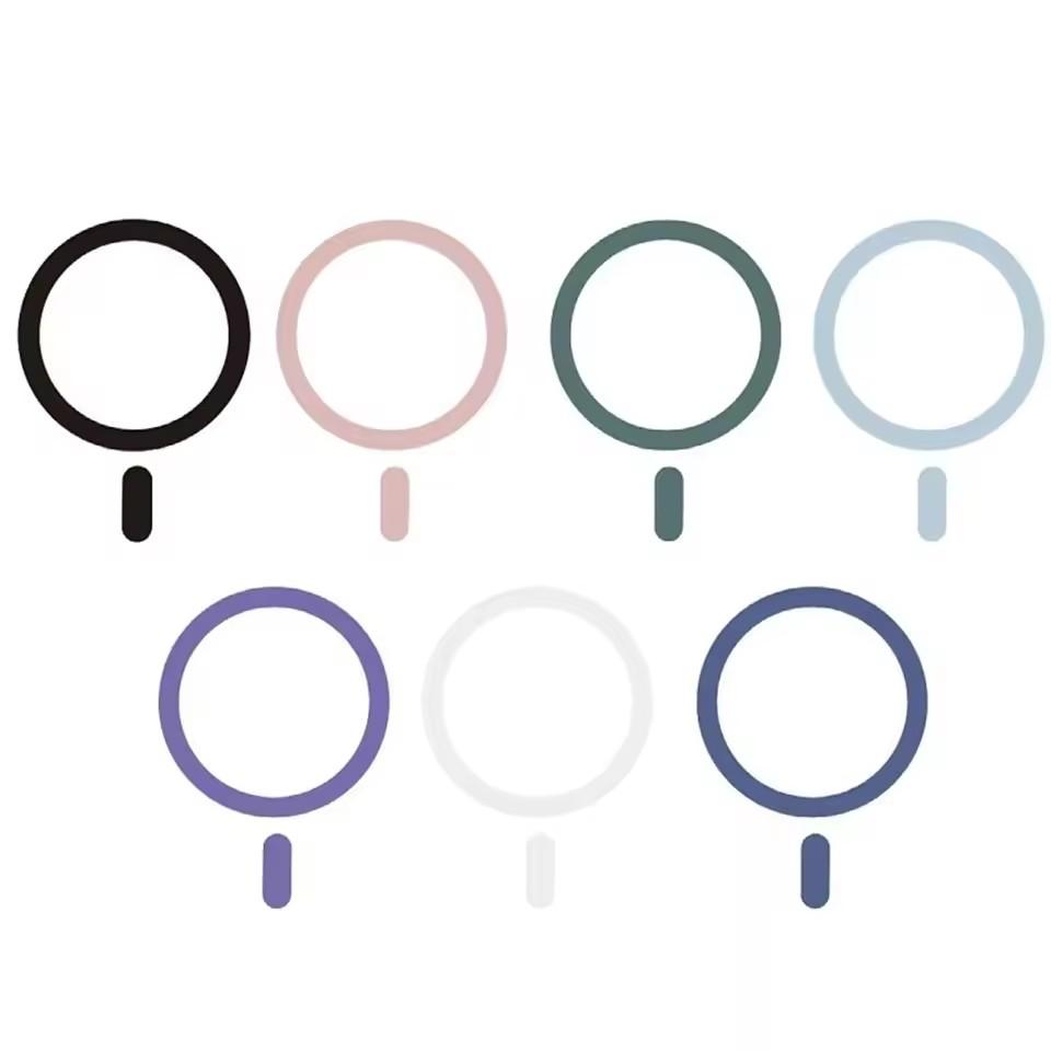 1-5PCS for Magsafe Magnetic Plate Ring Universal Metal Sticker Support Wireless Charger Metal Plate Sheet for Magnet Car Holder