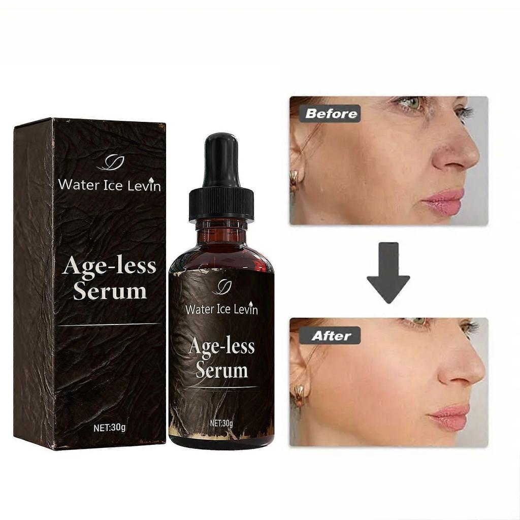 Age-less Serum, Wrinkles Removal Oil, Anti-Aging Face Serum Intensely Firms Skin, Daily Moisturizing Treatment for Mature Skin, Smoothes Wrinkles and