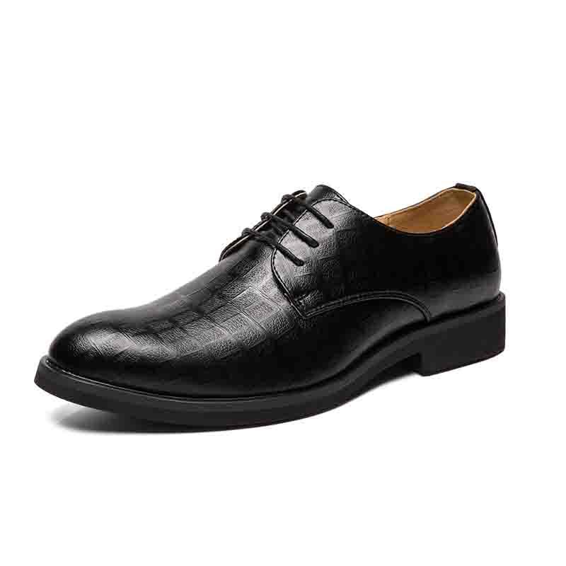 

Size 38-47 Leather Shoes For Men Breathable Casual Shoes Soft Soled Business Shoes XRS-72332 47