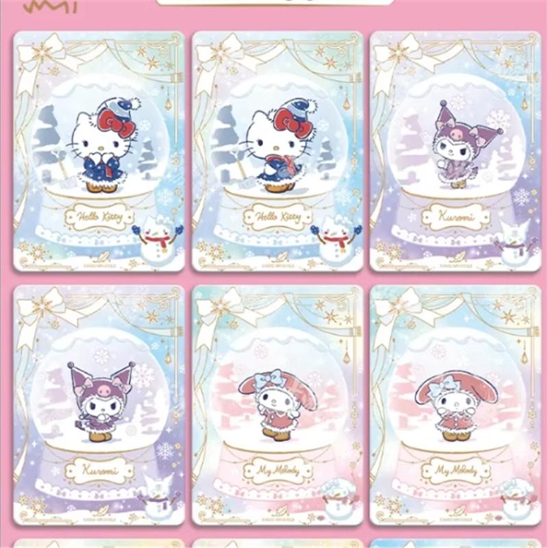 Official Genuine Sanrio Family Cute Dream Collectible Cards Collection of Aromatic Stories Anime Peripheral Toy Card Gifts