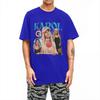 Men's T-Shirts Karol G Bootleg Intage Vintage Cotton Tee Shirt Short Sleeve Bichota Tour T Shirts Round Collar Clothing Gift