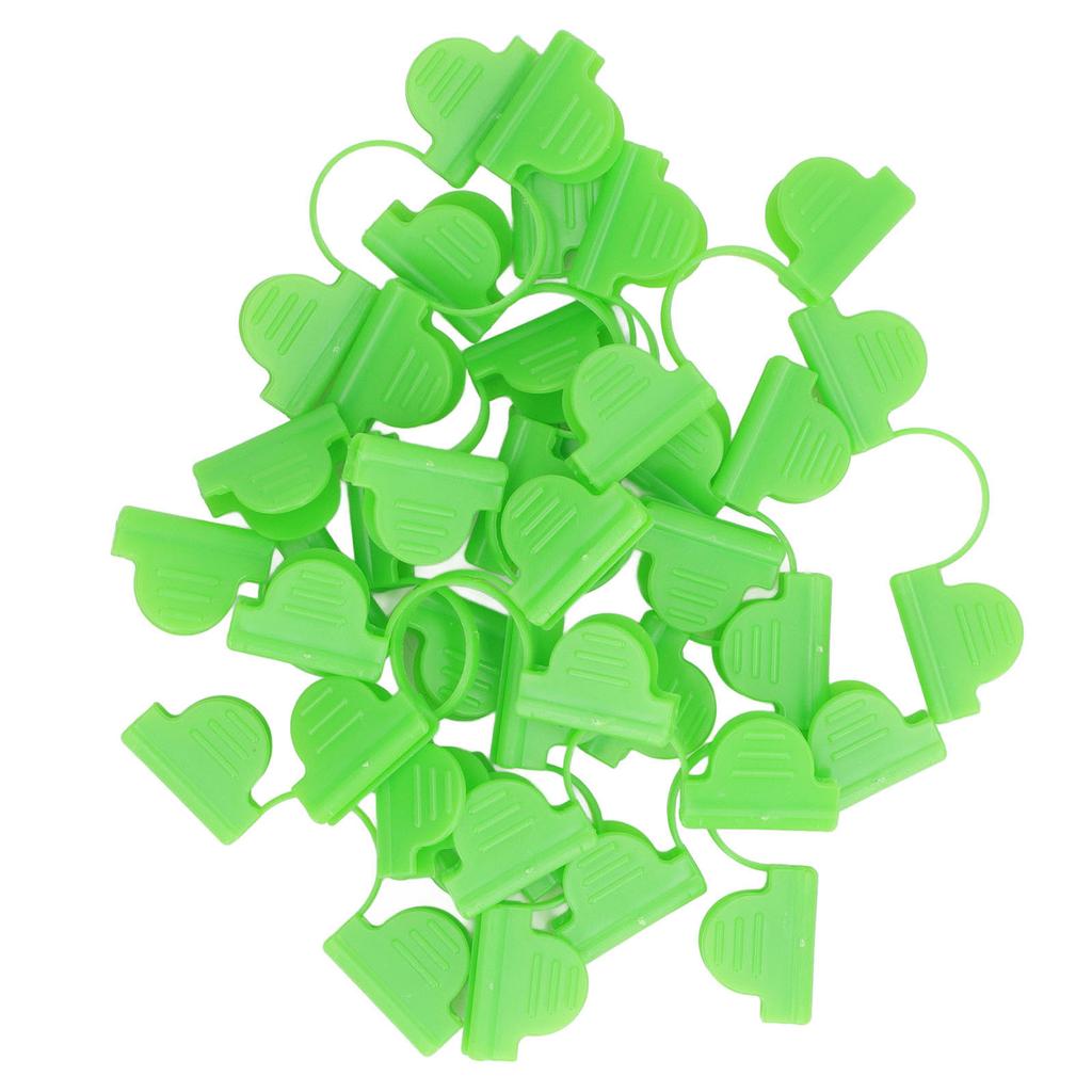 100PCS Greenhouse Clamp Plastic Double Head Shading Garden Hoop Greenhouse Clip Fiberglass