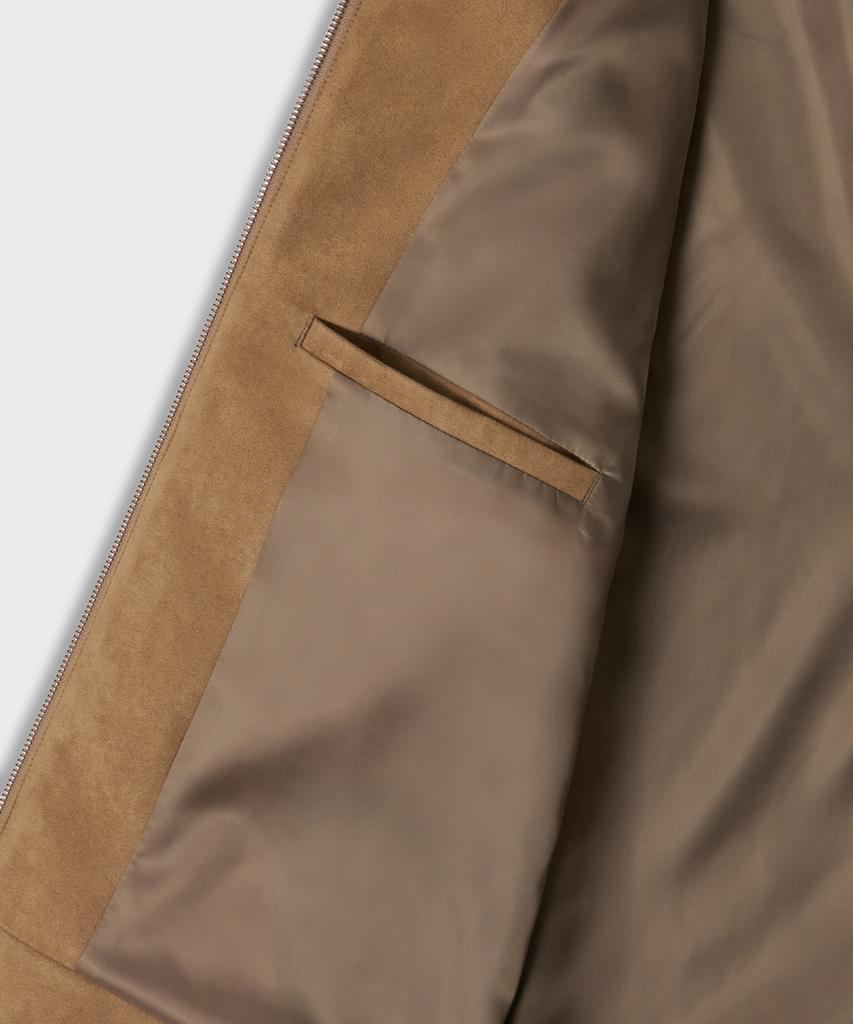 Musinsa Standard Synthetic Suede Work Jacket [Beige]