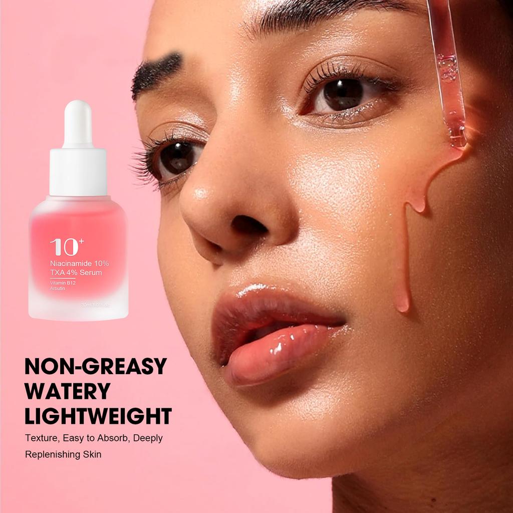Daily TXA Face Serum 30ml – Lightweight Pink Serum to Soothe & Nourish Skin