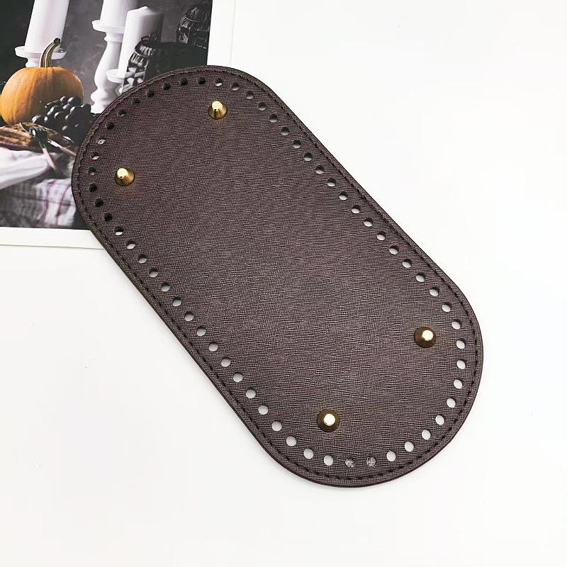 Ovaler Boden für DIY Häkel- und Strick-Bucket-Bag - Handgefertigtes Webzubehör