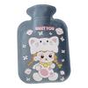 250ml Hot Water Bottle Cute Hot Water Bag Winter Hand Feet Warmer Hot-water Bag for Menstrual Cramps Neck and Shoulder Relief