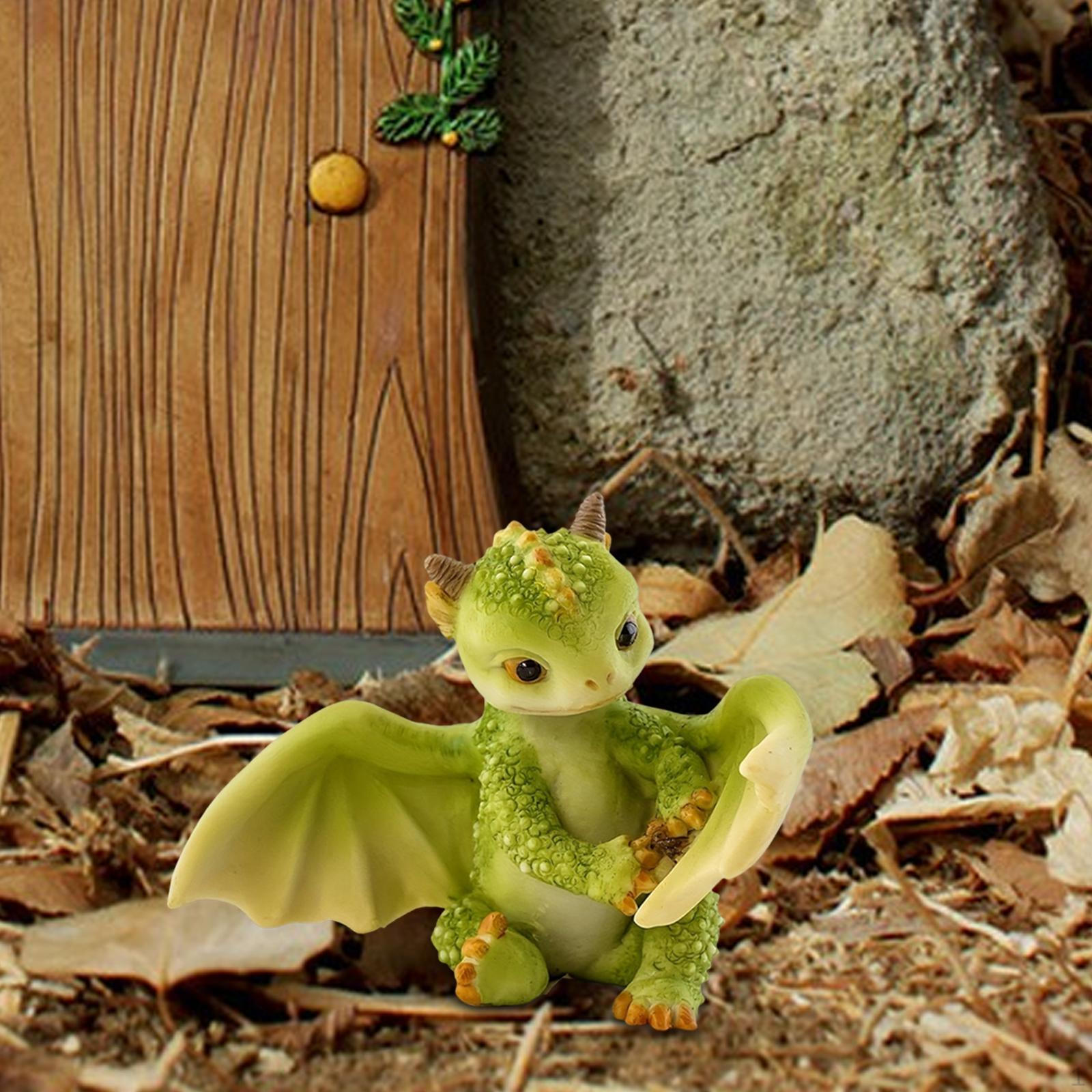 

Скульптура дракона для использования на заднем дворе и в саду Sitting Dragon