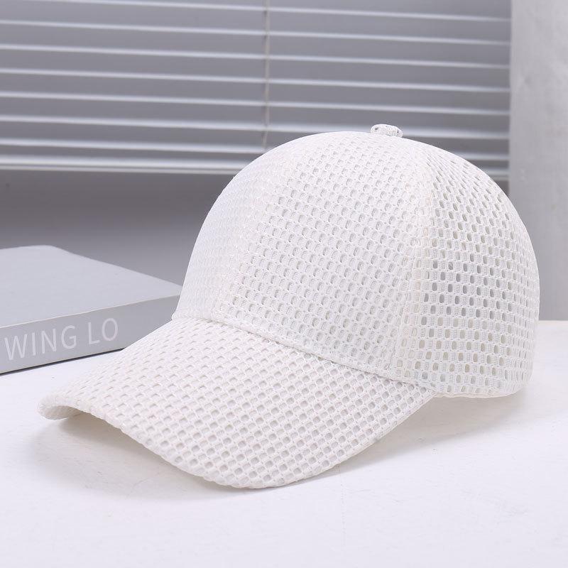 Summer Ultra-Thin Quick-Dry Mesh Baseball Cap Breathable Outdoor Sunshade Casual Sun Hat For Men Women