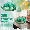 3D Printed Dragon, 60cm Long Chinese Dragon, Movable Dragon Toy, Swingable Flexible Dragon Toy, Suitable For Home Cool Ornaments And Decorations