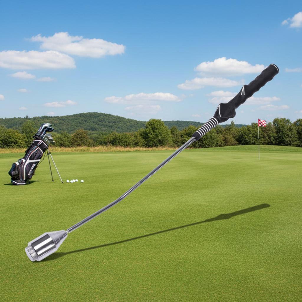 Adjustable Weight Weighted Golf Swing Coach Training Stick Practice