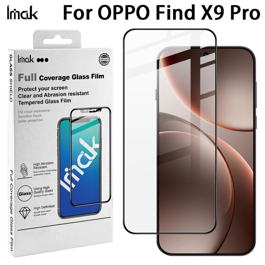 Pro OPPO Find X9 Pro 5G Sklo IMAK Plné pokrytí Tvrzené sklo Fólie Pro+ Série 169mm