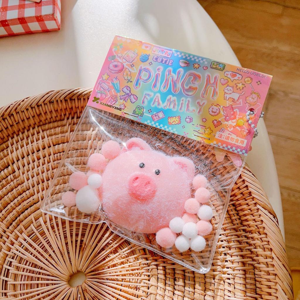 Weiche und klebrige Silikon-Katzenpfote Tier-Donut, Kneif-Spaß Plüsch, Langsam zurückfedernd, Stressabbauendes Spielzeug, Kinderspielzeug-Geschenk