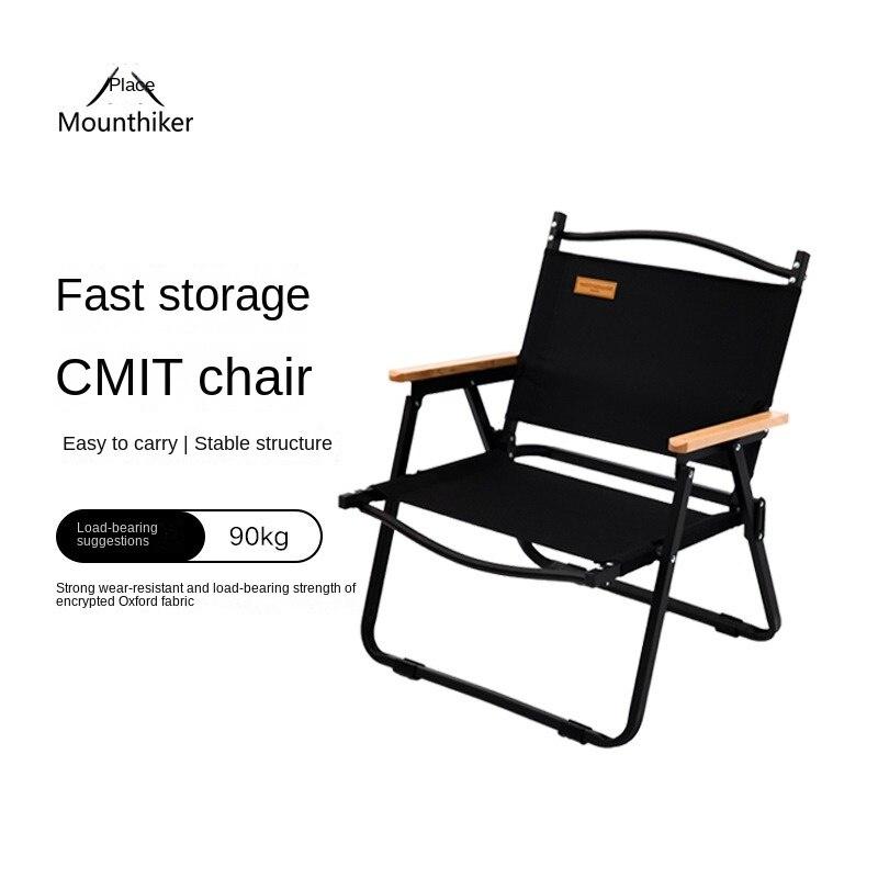 

Переносной складной стул Kermit для кемпинга с металлической опорой