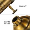 Douille de Lampe Vintage Rétro E27 Support de Lumière en Aluminium Moulé sous Pression pour Ampoule Apparente Suspension Éclairage DIY Escalier Sous-sol Salle de Bain