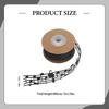 Music Note Ribbon 1.18" X 10 Yards Hollowed Out Decorative for Gift Packing Holiday DIY