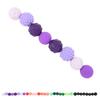 8Pcs Sensory Magnetic Balls High Elasticity Vibrant Colors Textured Fidget Toy Finger Toy