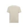 Nike T Shirts Men's Beige Crew Neck Moderate Straight Fit AR4999-206