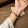 Distinctive Chinese Modern Amber Peace Knot Bracelet Handcrafted Women For