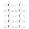 10/20Pcs Coat Hanger Foldable Thickened Strong Load-Bearing Anti-Slip Shoulder Design Small