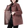 2023 Shearling Coat Women's Mid-Length Thickened Lambswool Fleece