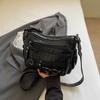 Retro-Tasche aus weichem Leder, Modisch und schlicht, Großräumige Mama-Tasche, Mehrere Fächer, Umhängetasche