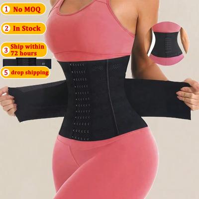 Wrap Waist Trainer Double Belt Faja Body Shaper Corset Shapewear Slimming Sheath Woman Flat Tightens Belly Sheath Waist Trainer