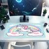 1PC Unicorn Rainbow Oversized Mouse Pad - Non-Slip Rubber Base Perfect for Office School Esports Home Decor Desk Mat 253A