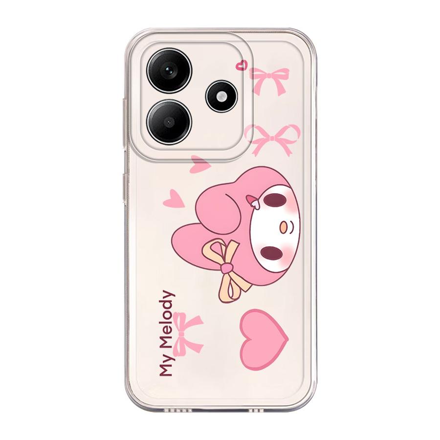 

Soft Phone Cover Case for Xiaomi Redmi Note 14 Pro Plus 14C 10S 13C 12 12S 11S Note 13 A4 11 9 10 Sanrio My Melody Redmi A4