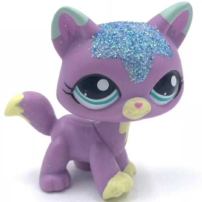 Rare Littlest Pet Shop Lps Toy Toy Mini Stands Short Hair Kitten Old Figures Collection Al Bobble Head Toy