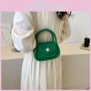 Fashionable Pu Leather Saddle Bag Chain Crossbody For Women Trendy Shoulder Bag