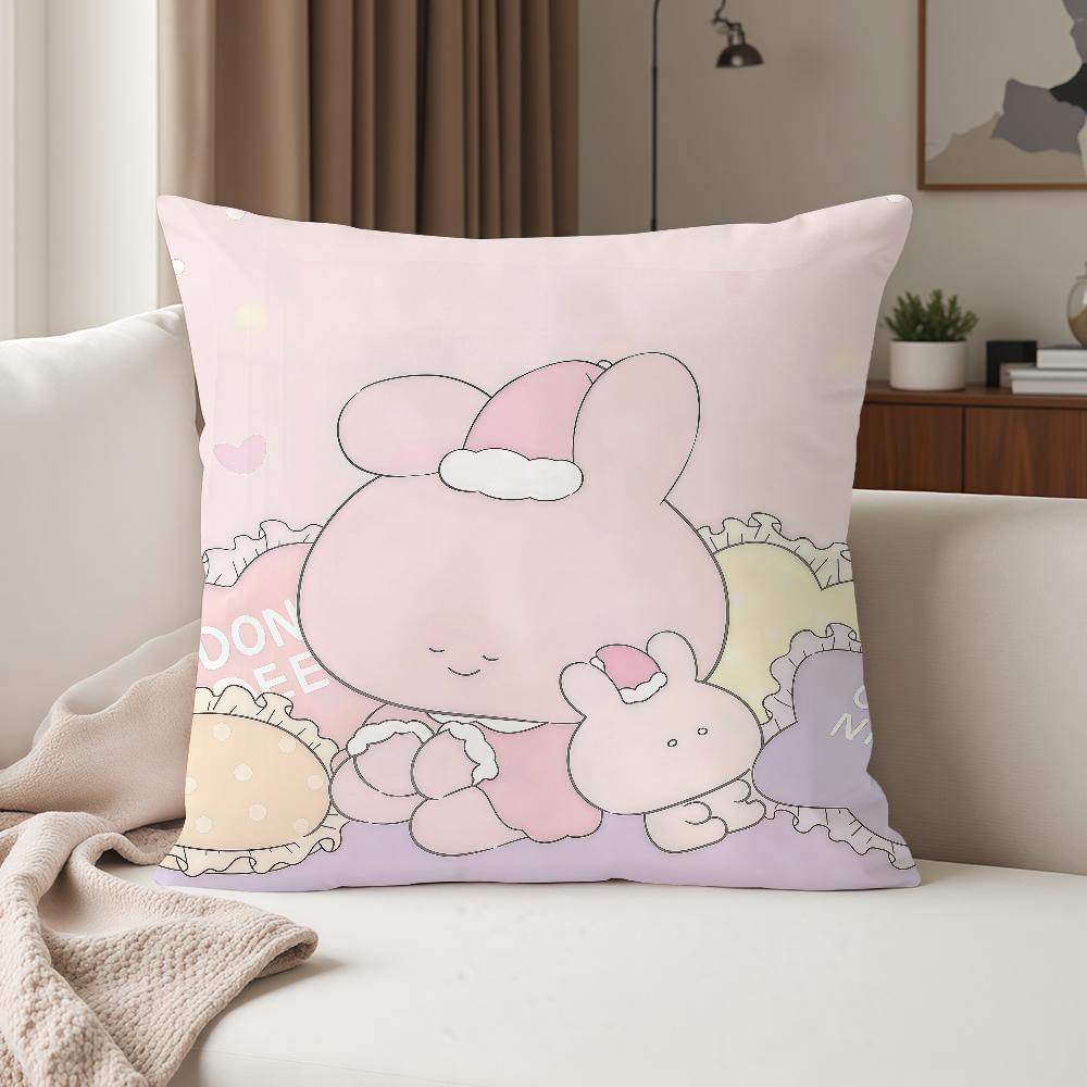 Cartoon A-Asamimichan Cute Pillow Case Suitable For Bedrooms Living Rooms Cars Home Decoration