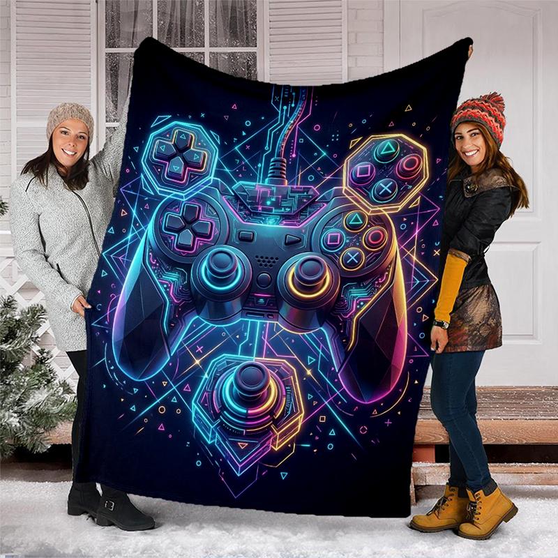Chakra Balance Flannel Fleece Blanket Cozy Warm Throw Blanket For Couch Bed Travel All Season Use