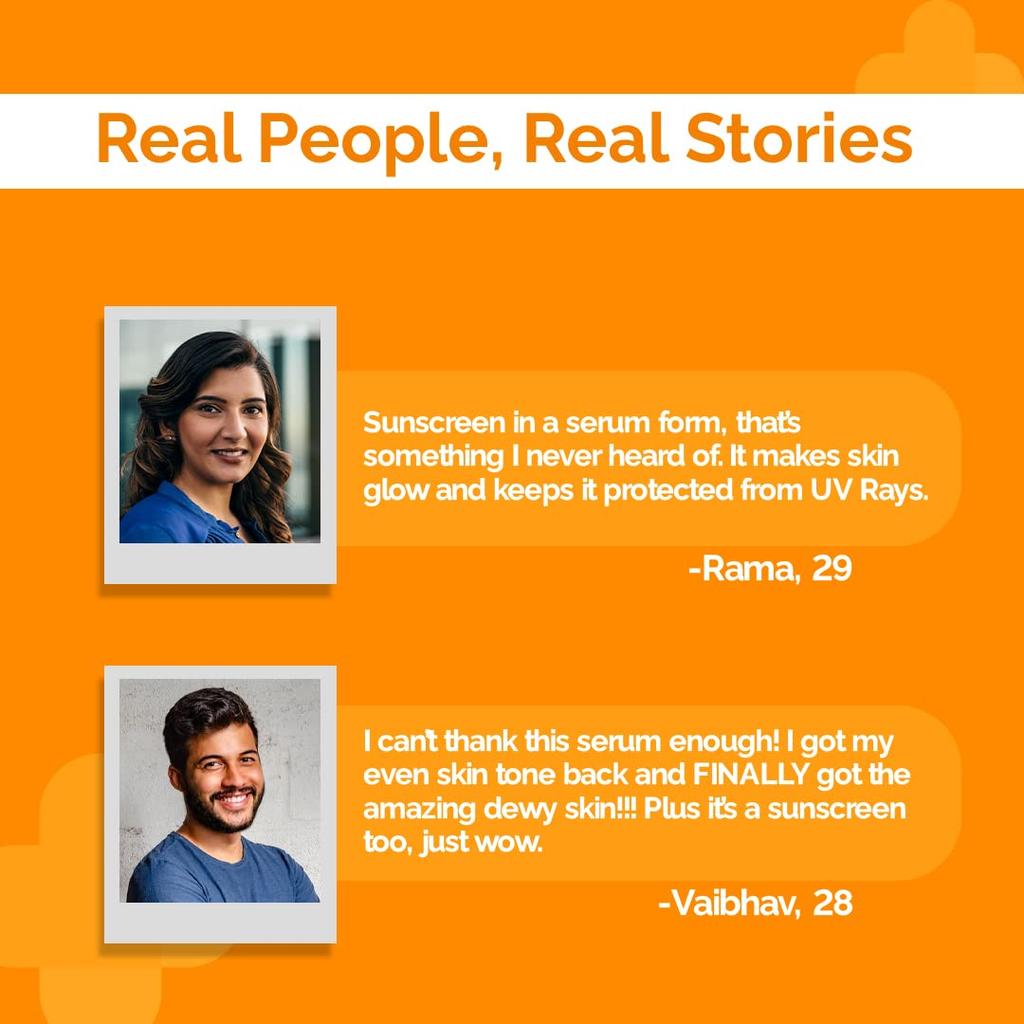 The Derma Co Hyaluronic Acid Sunscreen Serum SPF 50 With Niacinamide Lightweight Non Greasy Daily Sun Care 30 ml