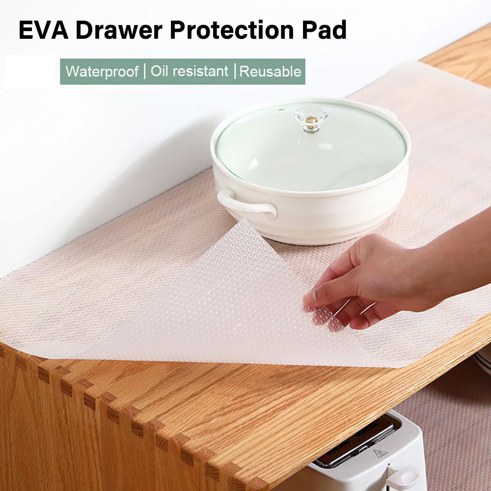 Herbruikbare Plankenbekleding Kastmat Lade Mat Vochtbestendig Waterdicht Stof Anti-Slip Koelkast Keukentafel Onderlegger Papier
