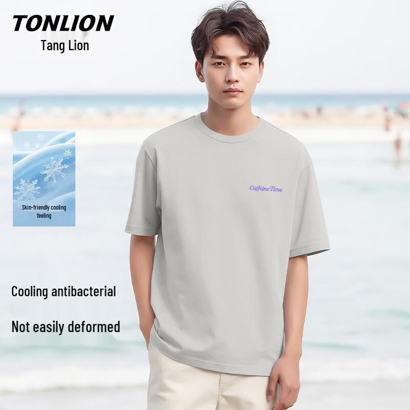 TonLion Men's Casual Short Sleeve T-Shirt