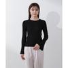 Proportion Body Dressing Ecru Random Rib Sheer Flare Sleeve Knit Sweater Women's