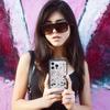 Hot Girl Style Sticker Phone Case for iPhone 17, 16 Pro Max, 15 Plus, 13/14