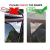 Car Styling Accessories For MINI Cooper F56 2Pcs Car Exterior Rear Back Trunk Tailfins Spoiler Wing 3D Sticker Decal Decoration