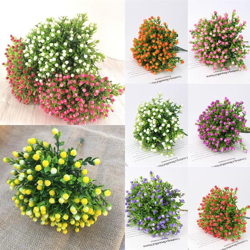 Artificial Plants Plastics Flowers Garden Porch Window Decor Inoutdoor