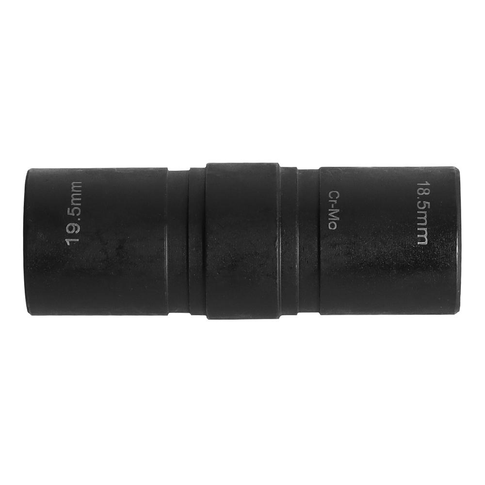 Wheel Nut Cap Removal Impact Socket Tool Tire Sleeve Tool Double Wheel Nut Socket 18.5-19.5mm For Ford 19mm Swollen Nuts