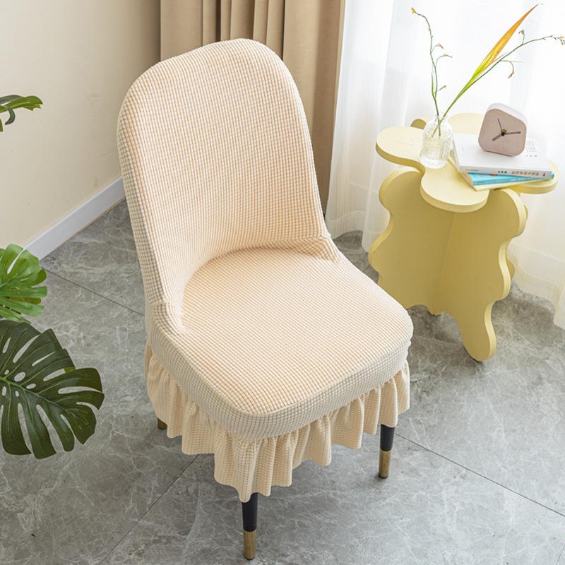 

Baylor Chair Large Curved Chair Cover Seat Dining Table Stool Case Home Use Semicircular Chair Protector Durable Durable 40CM