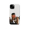 Edgy Urban Aesthetic Flame-Print Headwear Bold Graphic Phone Case for iPhone 17 16 15 14 11 12 13 Pro Max Air Plus Back Cover