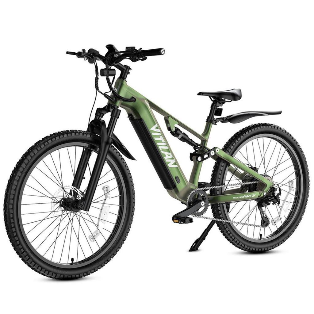 VITILAN M5 Urban Elektrofahrräder 500W Motor 48V 15Ah Akku 27,5 x 2,8 Zoll CST Reifen 9-Gang.