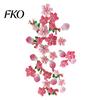 Decorative Car Decals Peach Blossom Sticker, Resin Flower Decal for Auto Motorcycle, Heat Resistant Sakura Sticker Waterproof Adhesive Bumper