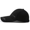 Spring and Autumn Hat Men's New Printed Cap Dome Curled Edge Sunscreen Big Eaves Canvas Twill Baseball Cap